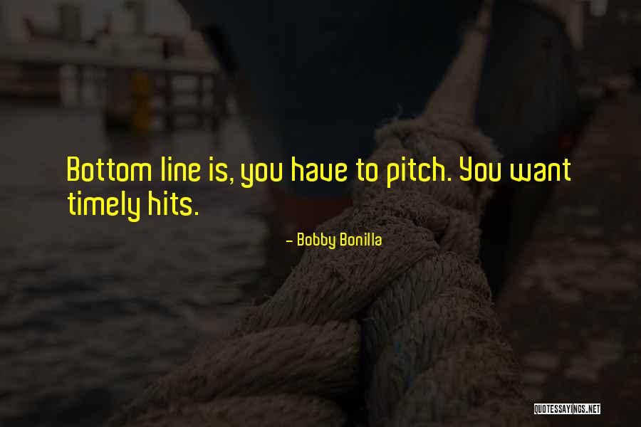 Hits Quotes By Bobby Bonilla Hits Quotes By Bobby Bonilla