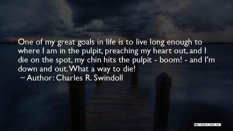 Hits The Heart Quotes By Charles R. Swindoll