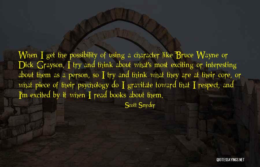 Hittan Quotes By Scott Snyder Hittan Quotes By Scott Snyder