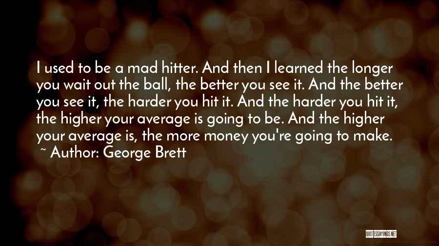 Hitter Quotes By George Brett