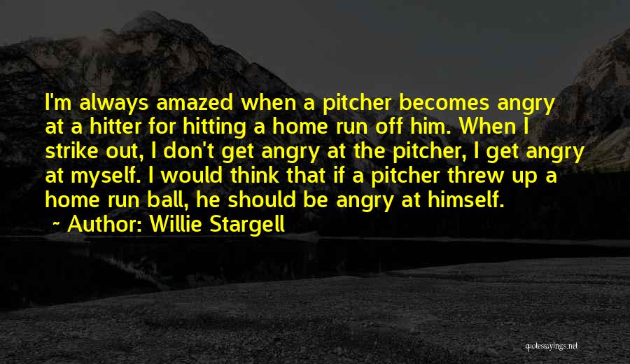 Hitter Quotes By Willie Stargell