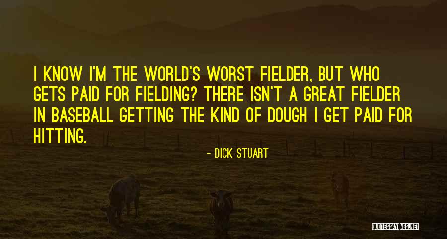 Hitting A Baseball Quotes By Dick Stuart