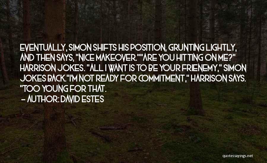 Hitting Back Quotes By David Estes