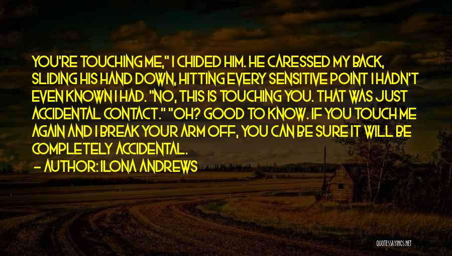 Hitting Back Quotes By Ilona Andrews