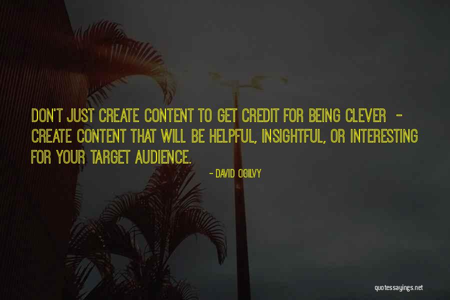 Hitz Fm Quotes By David Ogilvy