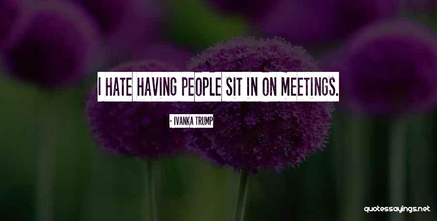 Hitzem Quotes By Ivanka Trump