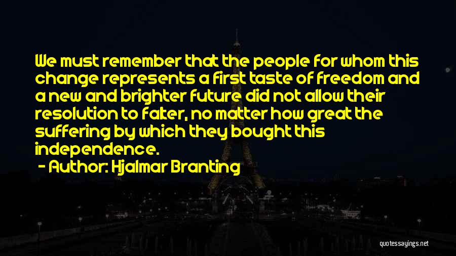 Hjalmar Branting Quotes 356100