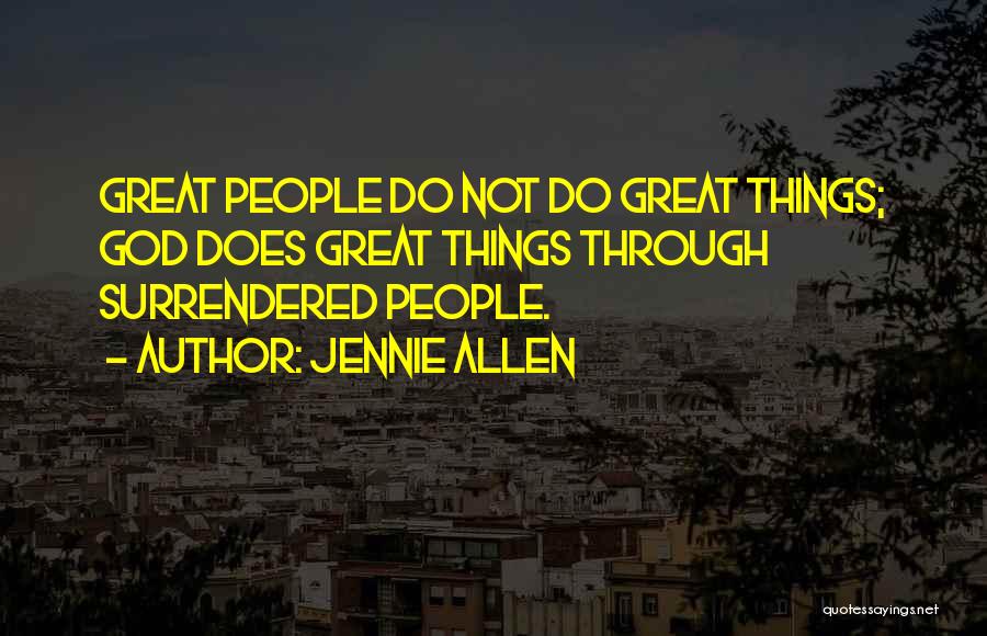 Hjalmarsson Quotes By Jennie Allen