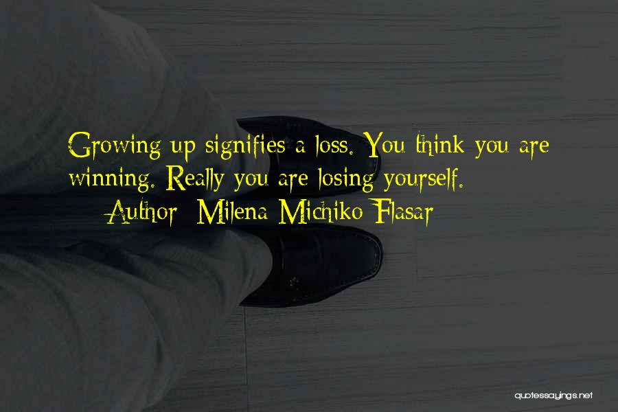 Hlavny Quotes By Milena Michiko Flasar
