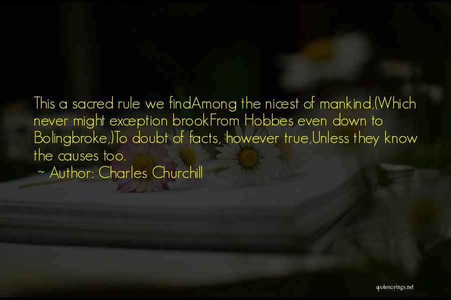 Hobbes Quotes By Charles Churchill