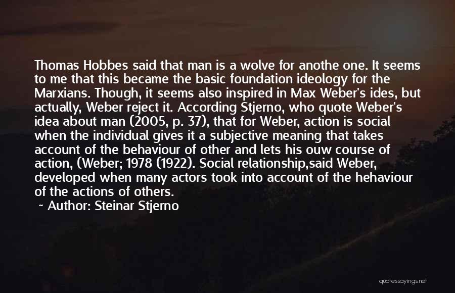 Hobbes Quotes By Steinar Stjerno