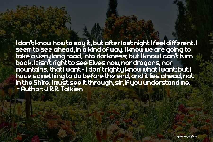 Hobbit Elves Quotes By J.R.R. Tolkien