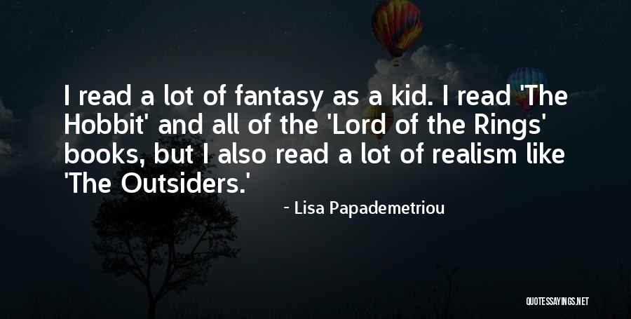 Hobbit Quotes By Lisa Papademetriou