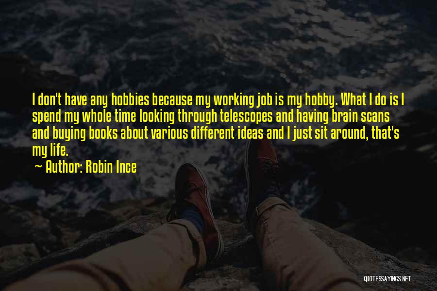 Hobby And Job Quotes By Robin Ince