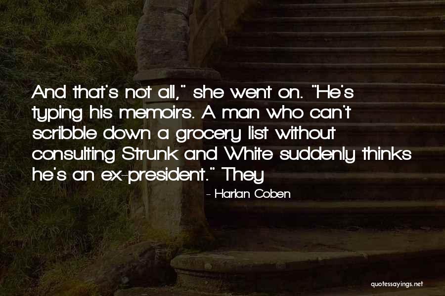 Hobbyists Organizer Quotes By Harlan Coben Hobbyists Organizer Quotes By Harlan Coben