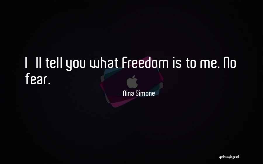 Hobert Fright Quotes By Nina Simone Hobert Fright Quotes By Nina Simone