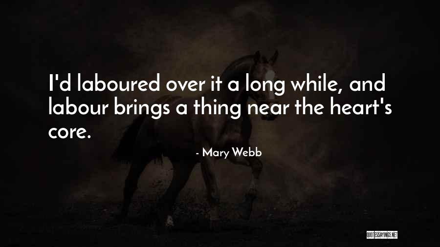 Hobi Life Quotes By Mary Webb Hobi Life Quotes By Mary Webb