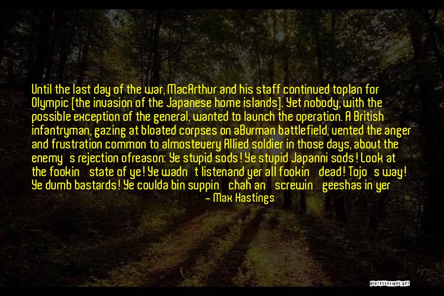 Hobkirk Impression Quotes By Max Hastings Hobkirk Impression Quotes By Max Hastings