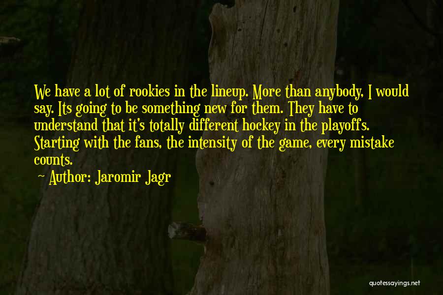 Hockey Fans Quotes By Jaromir Jagr