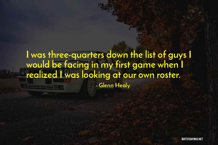 Hockey Game Quotes By Glenn Healy Hockey Game Quotes By Glenn Healy