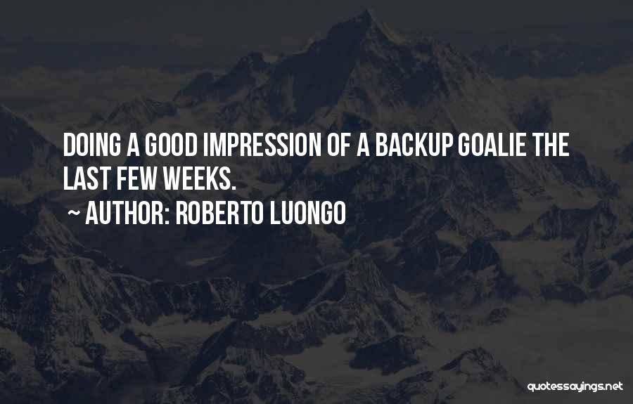 Hockey Goalies Quotes By Roberto Luongo