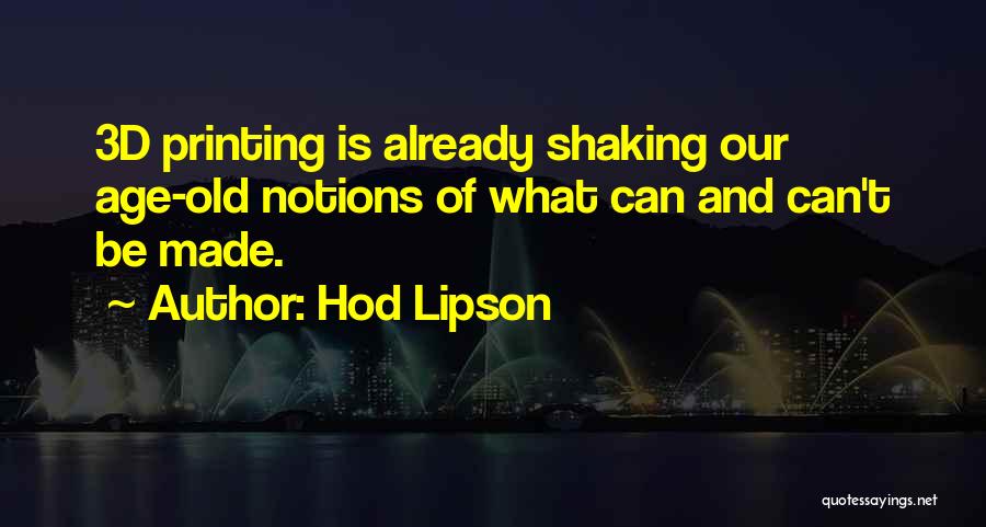 Hod Lipson Quotes 242068