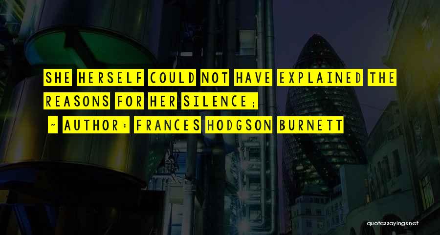 Hodgson Quotes By Frances Hodgson Burnett