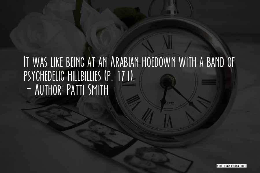 Hoedown Quotes By Patti Smith