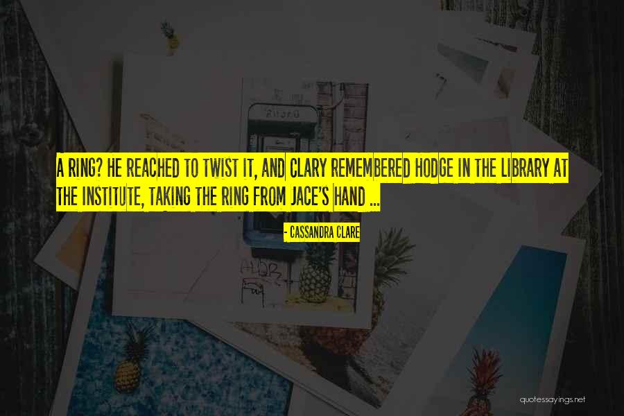 Hoefener Quotes By Cassandra Clare Hoefener Quotes By Cassandra Clare