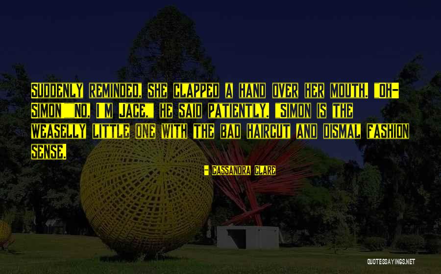 Hoenig Vein Quotes By Cassandra Clare Hoenig Vein Quotes By Cassandra Clare