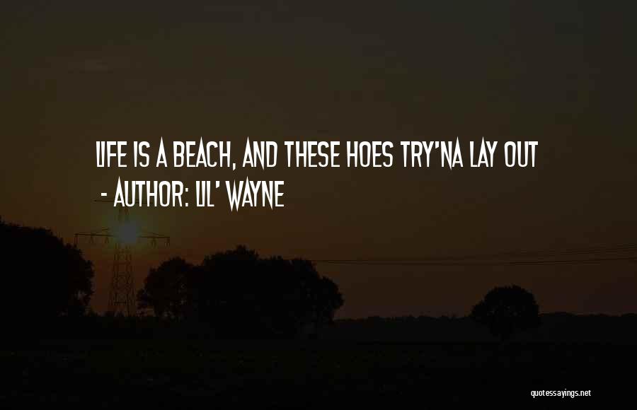 Hoes Quotes By Lil' Wayne