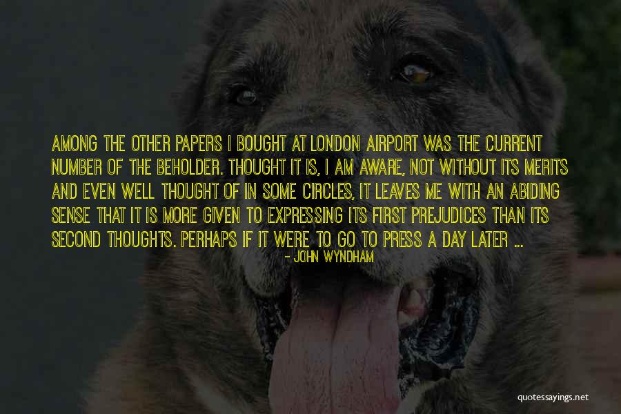 Hofbergs Quotes By John Wyndham Hofbergs Quotes By John Wyndham