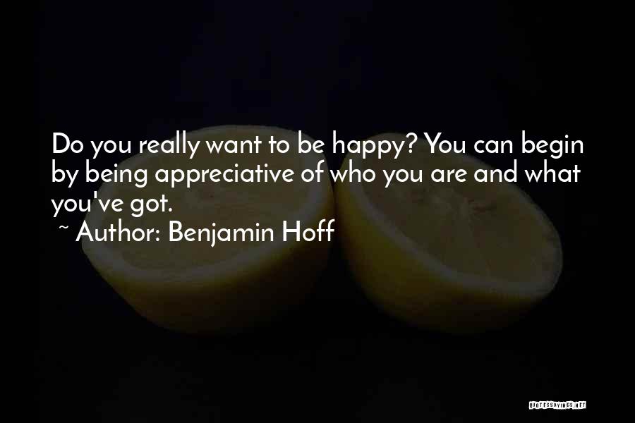 Hoff Quotes By Benjamin Hoff