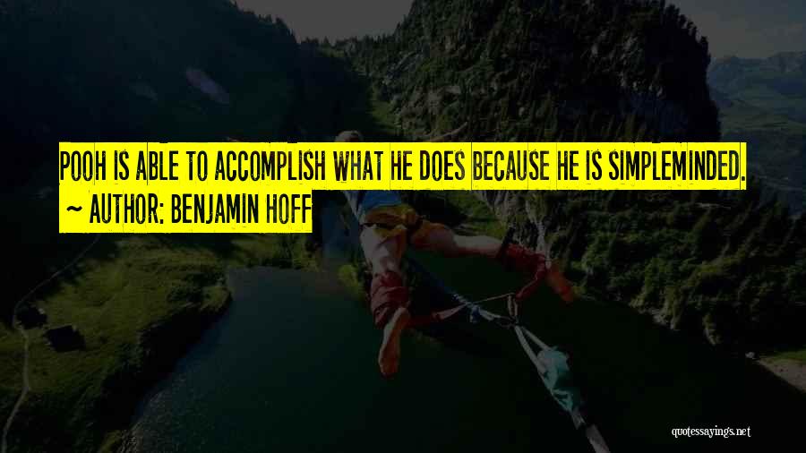 Hoff Quotes By Benjamin Hoff