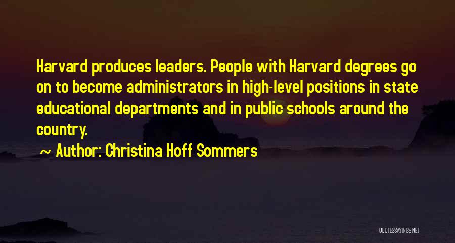 Hoff Sommers Quotes By Christina Hoff Sommers