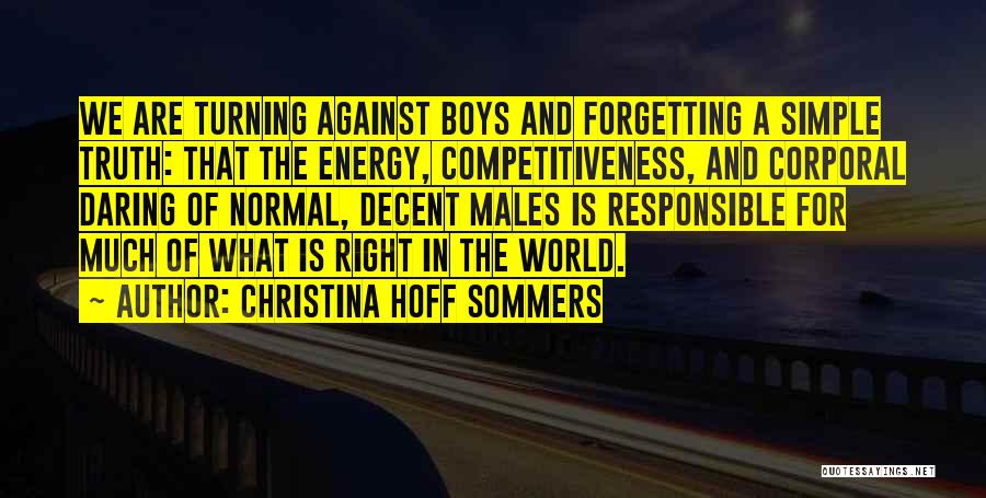 Hoff Sommers Quotes By Christina Hoff Sommers