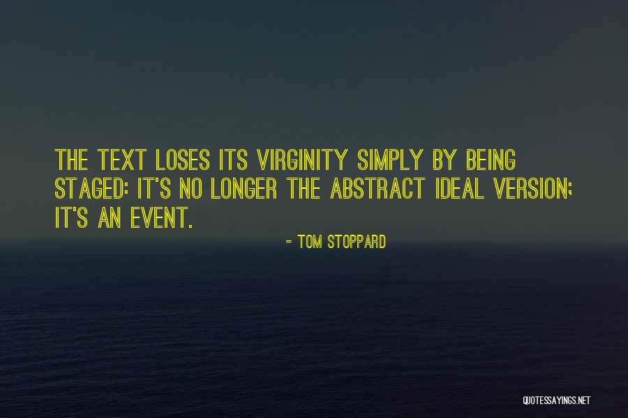 Hoffeld Cyd Quotes By Tom Stoppard Hoffeld Cyd Quotes By Tom Stoppard