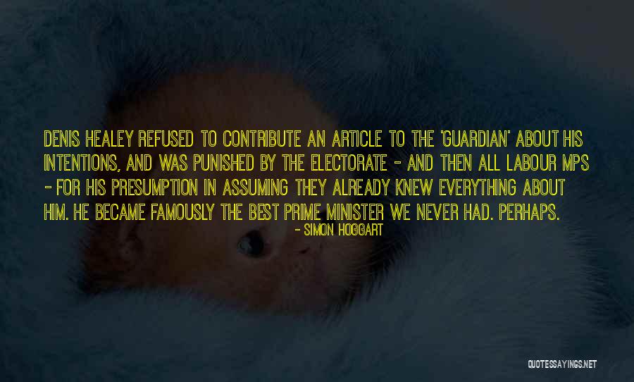 Hoggart Quotes By Simon Hoggart Hoggart Quotes By Simon Hoggart