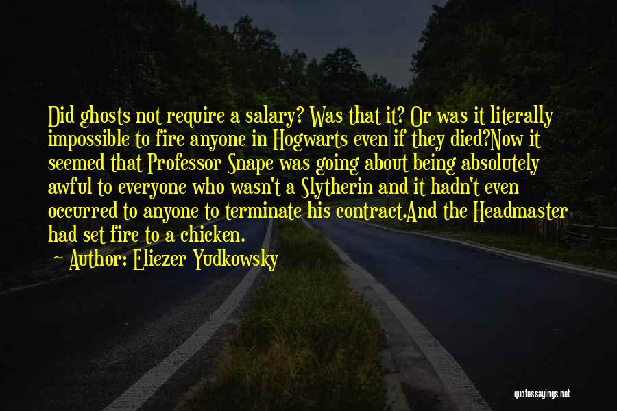 Hogwarts Quotes By Eliezer Yudkowsky