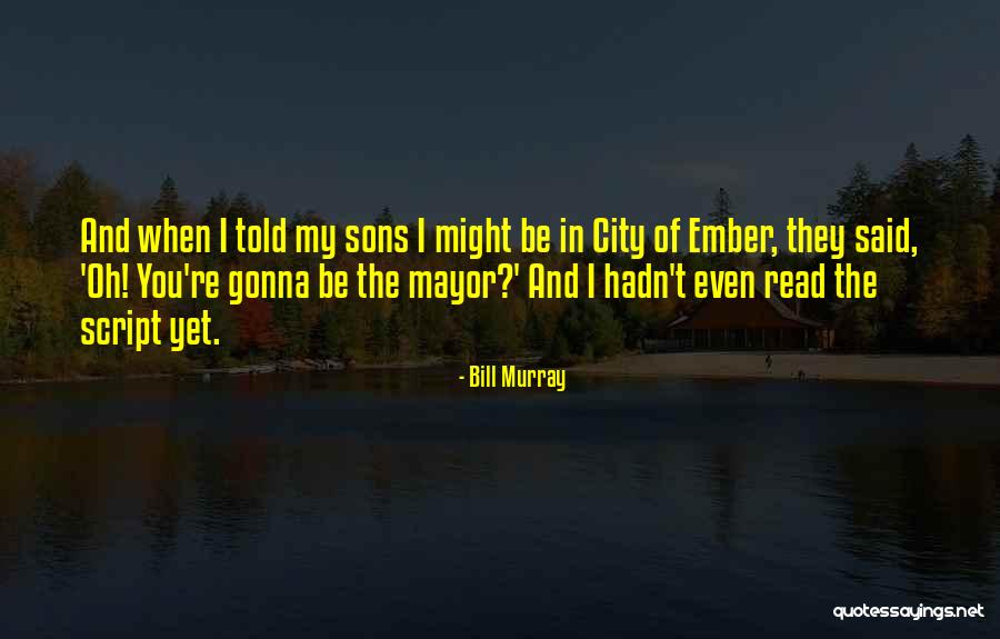 Holbrows Quotes By Bill Murray Holbrows Quotes By Bill Murray