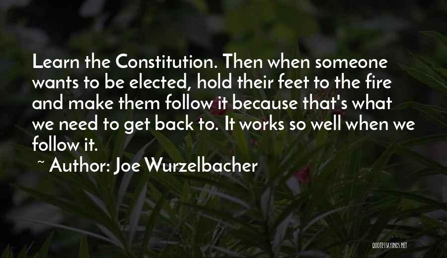Hold Back Quotes By Joe Wurzelbacher