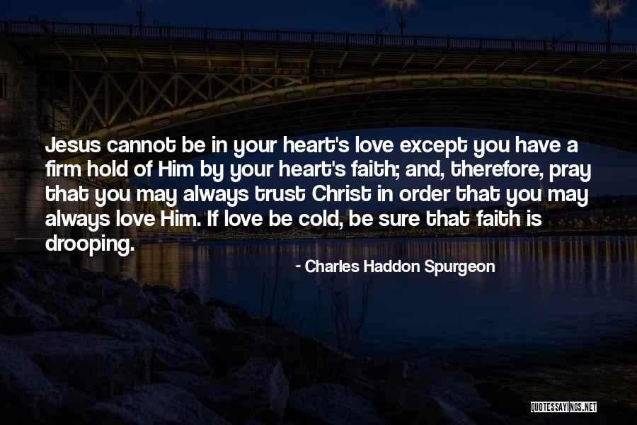 Hold Firm Quotes By Charles Haddon Spurgeon Hold Firm Quotes By Charles Haddon Spurgeon