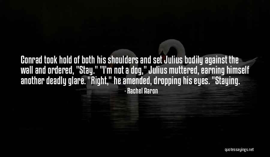 Hold Her Against A Wall Quotes By Rachel Aaron Hold Her Against A Wall Quotes By Rachel Aaron