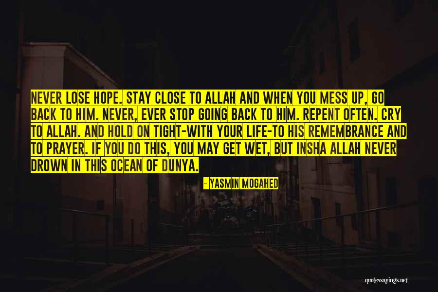 Hold Him Tight Quotes By Yasmin Mogahed