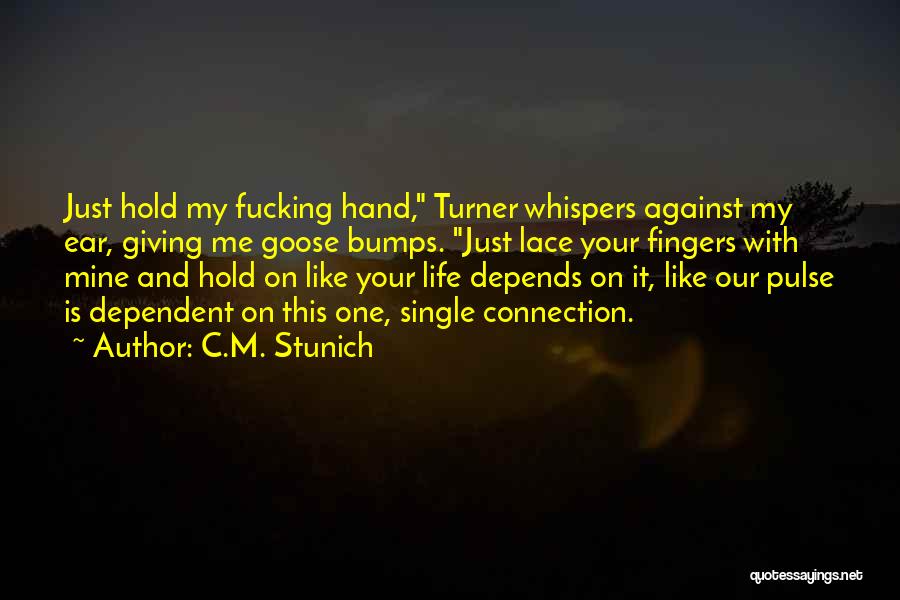 Hold It Against Me Quotes By C.M. Stunich