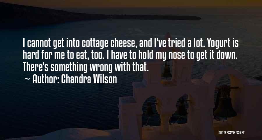 Hold It Down For Me Quotes By Chandra Wilson