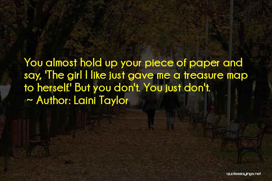 Hold Me Up Quotes By Laini Taylor