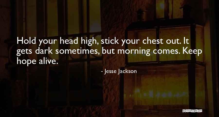 Hold My Head Up High Quotes By Jesse Jackson