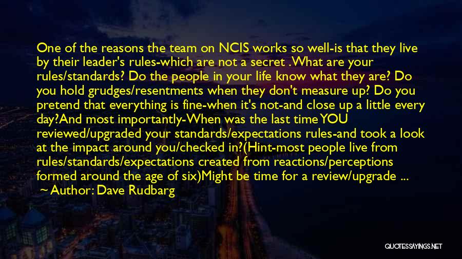 Hold No Grudges Quotes By Dave Rudbarg