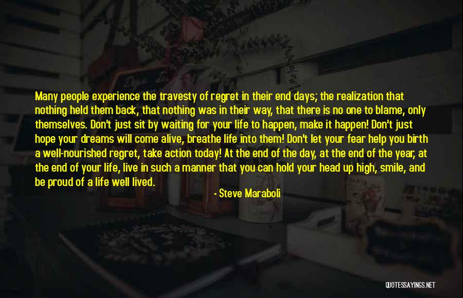 Hold Nothing Back Quotes By Steve Maraboli